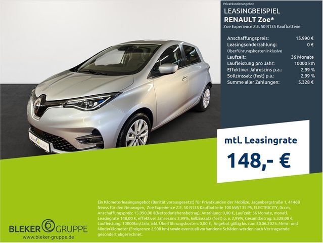 Renault ZOE Experience Z.E. 50 R135 Kaufbatterie