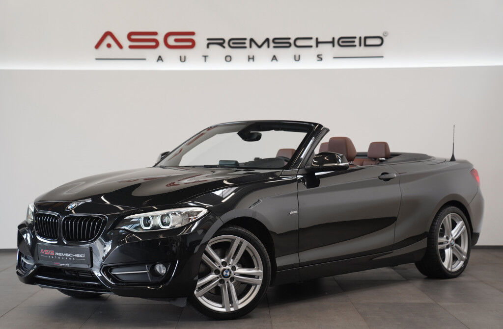 BMW 220 d Cabrio Sport Line *Navi *PDC *Leder *Klima