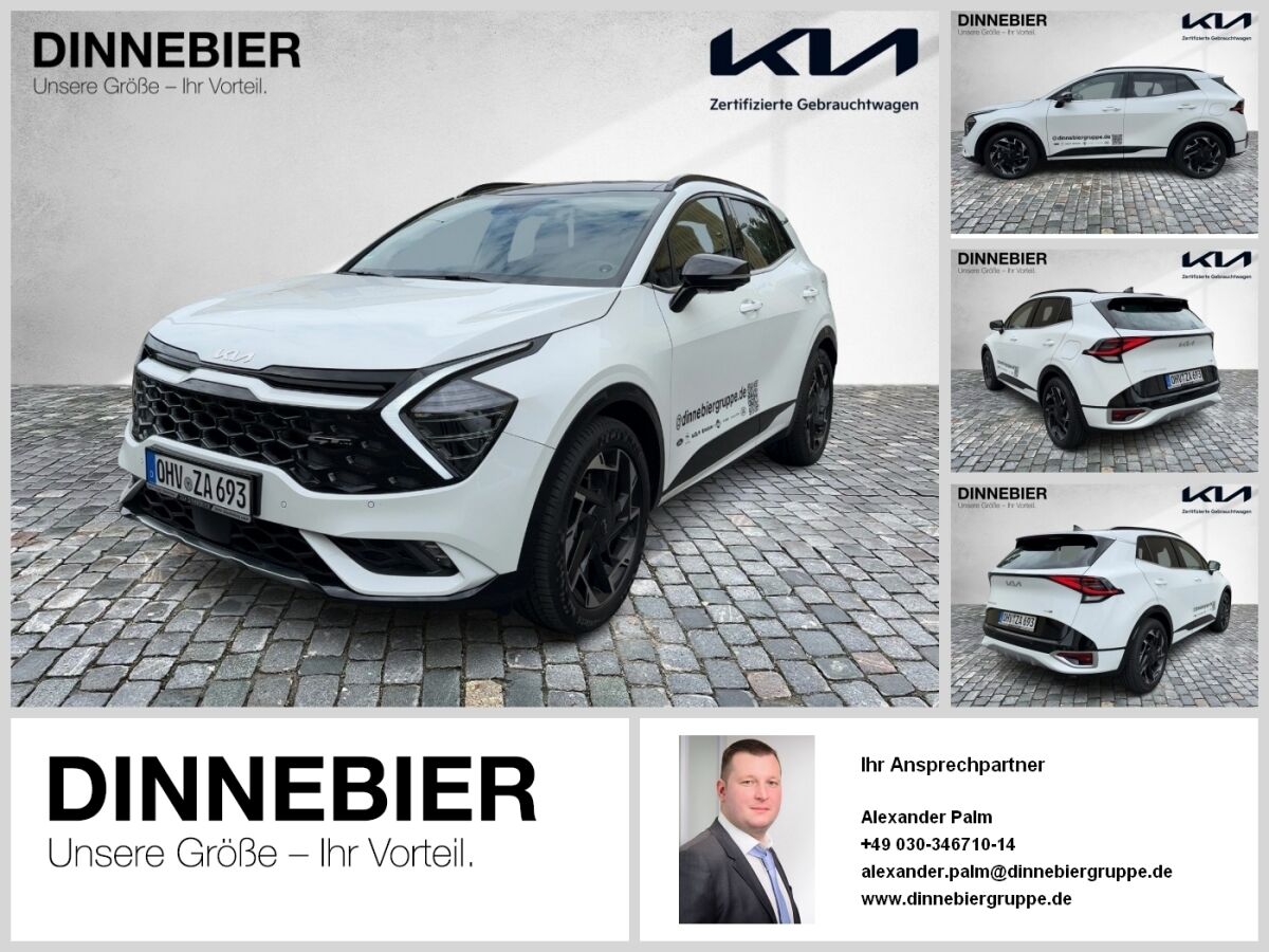 Kia Sportage GT-Line 1.6T AWD+Glasdach+360°+LED