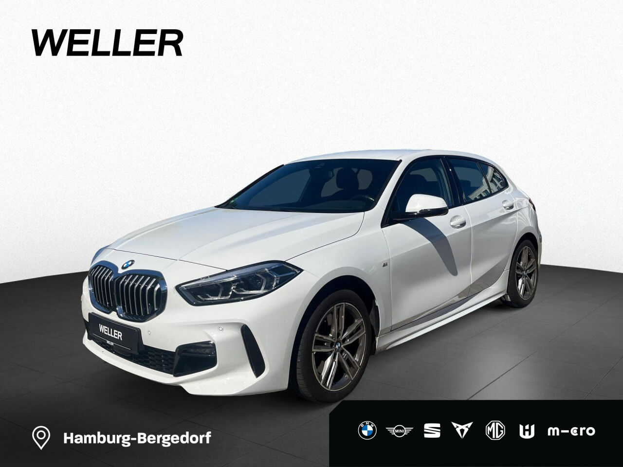 BMW 120i DKG M-Sport LC+ LED SHZ PDC Bluetooth Navi