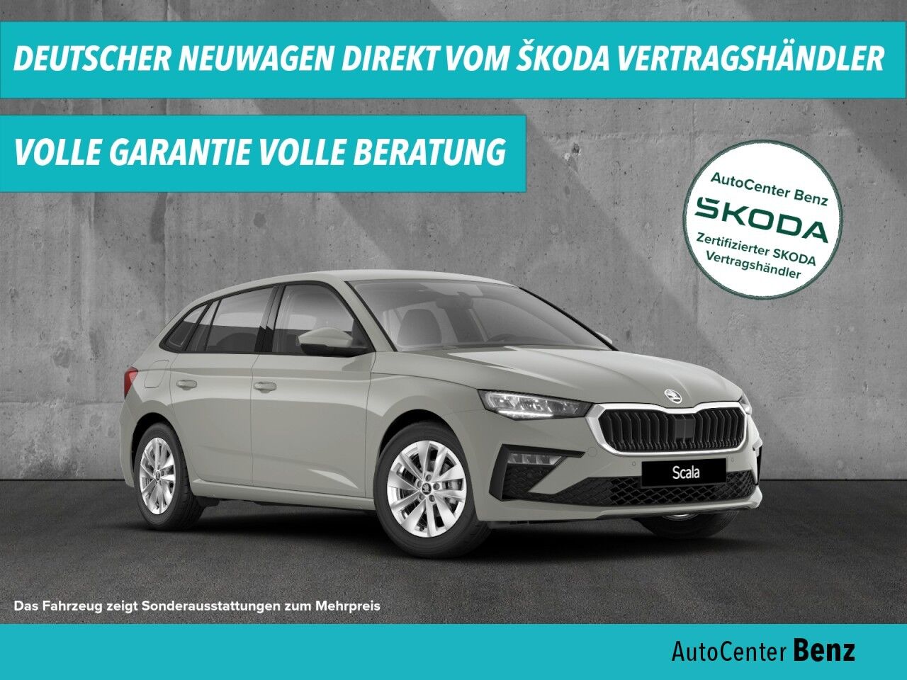 Skoda SCALA 1.0 TSI SELECTION *LED*KLIMA*SMARTLINK*