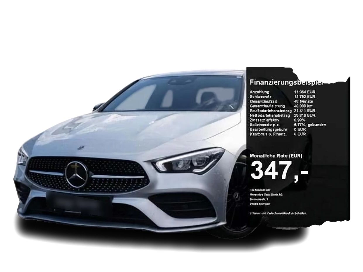 Mercedes-Benz CLA 200 Coupé AMG-Sport/Pano/AHK/Night/Distr/19"