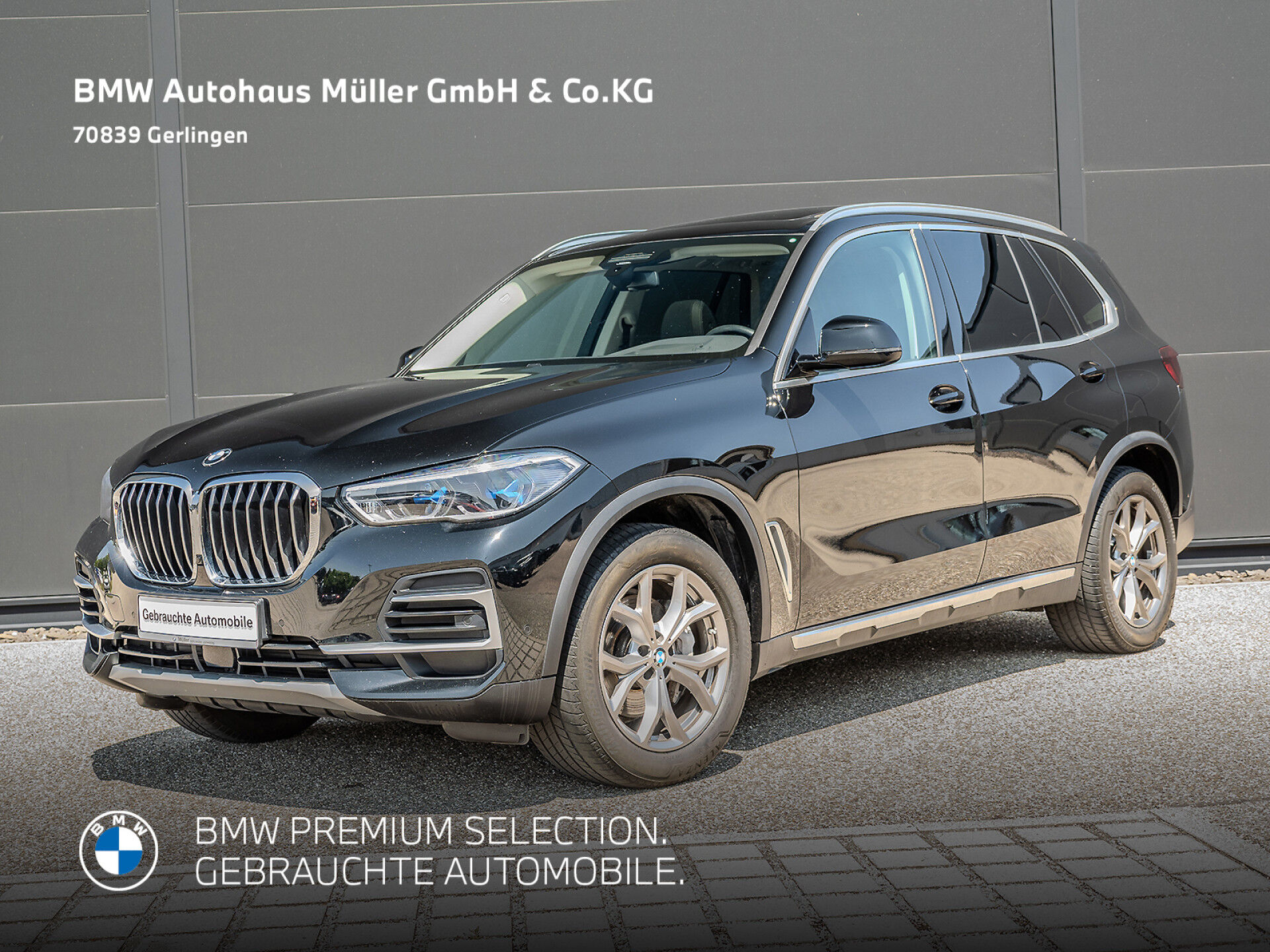 BMW X5 xDrive30d AHK GSD Laser ACC HUD B&W Standhei