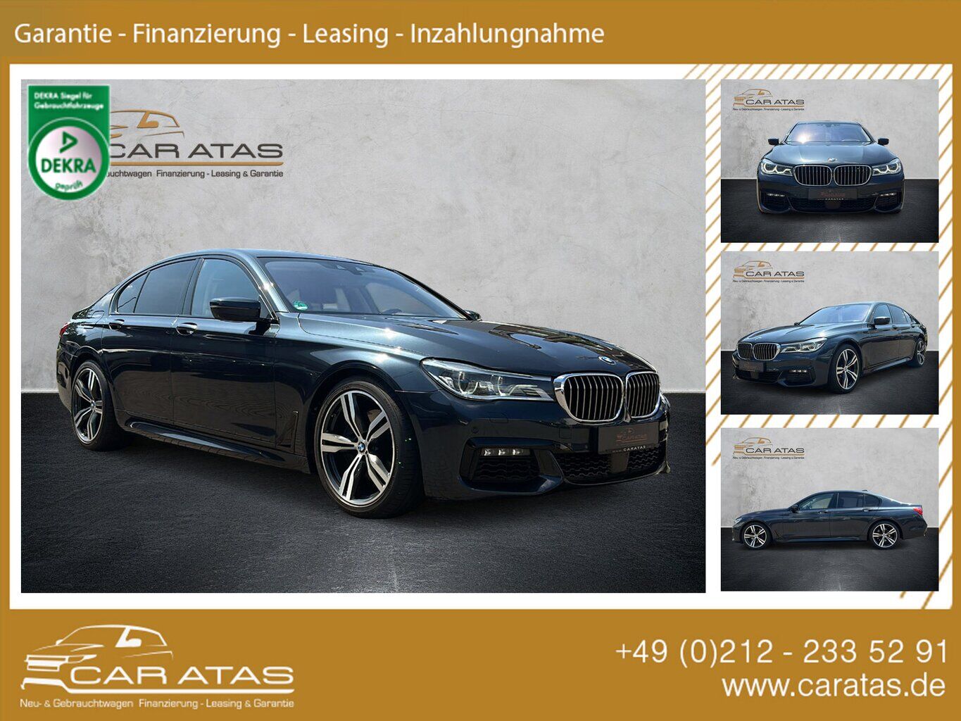 BMW 750d xDrive M SPORT 3 x TV *ACC *HEAD UP *360°