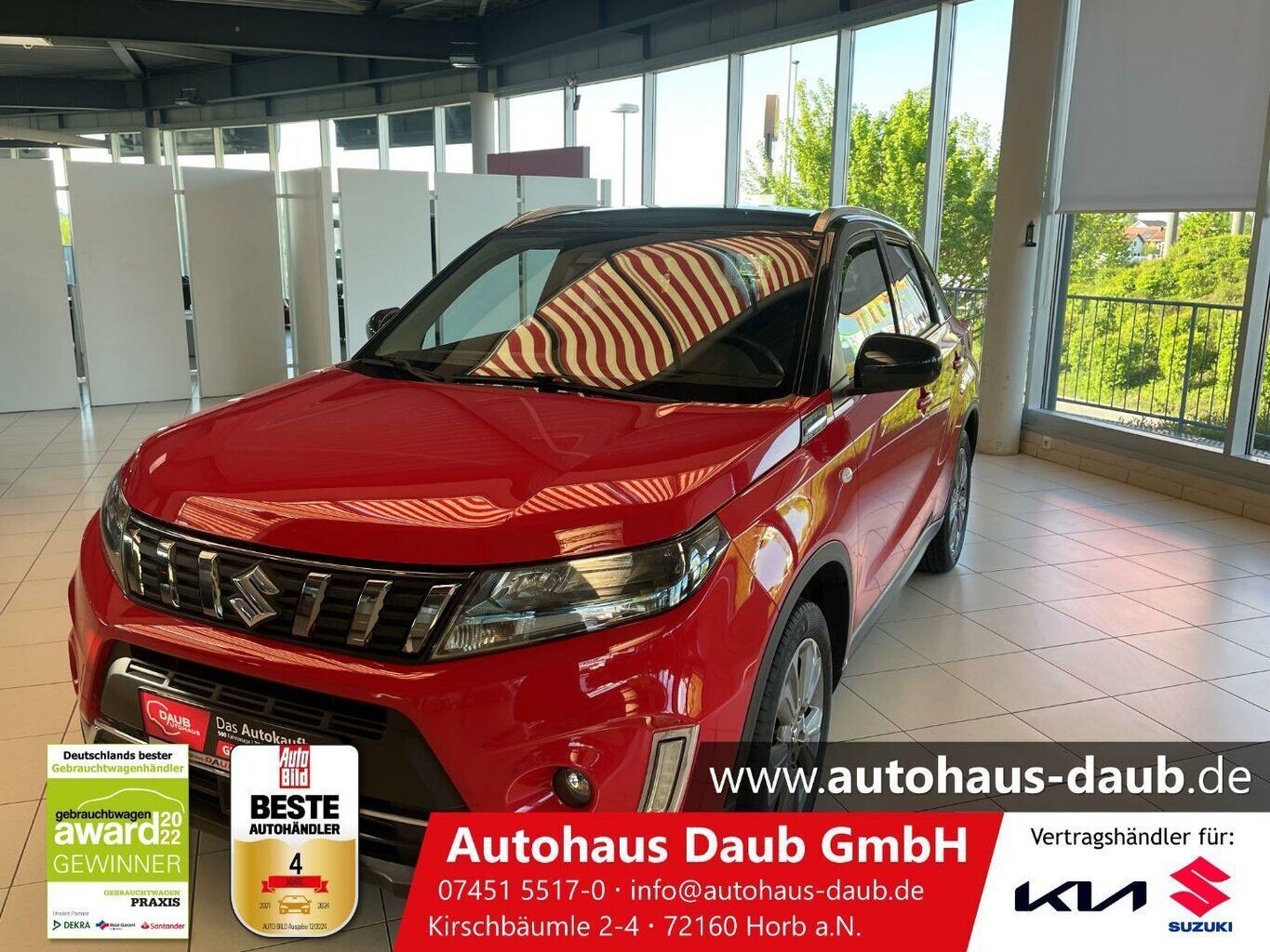 SUZUKI Vitara 1.4 Hybrid Comfort Allgrip+Navi+SHZ+Kamer