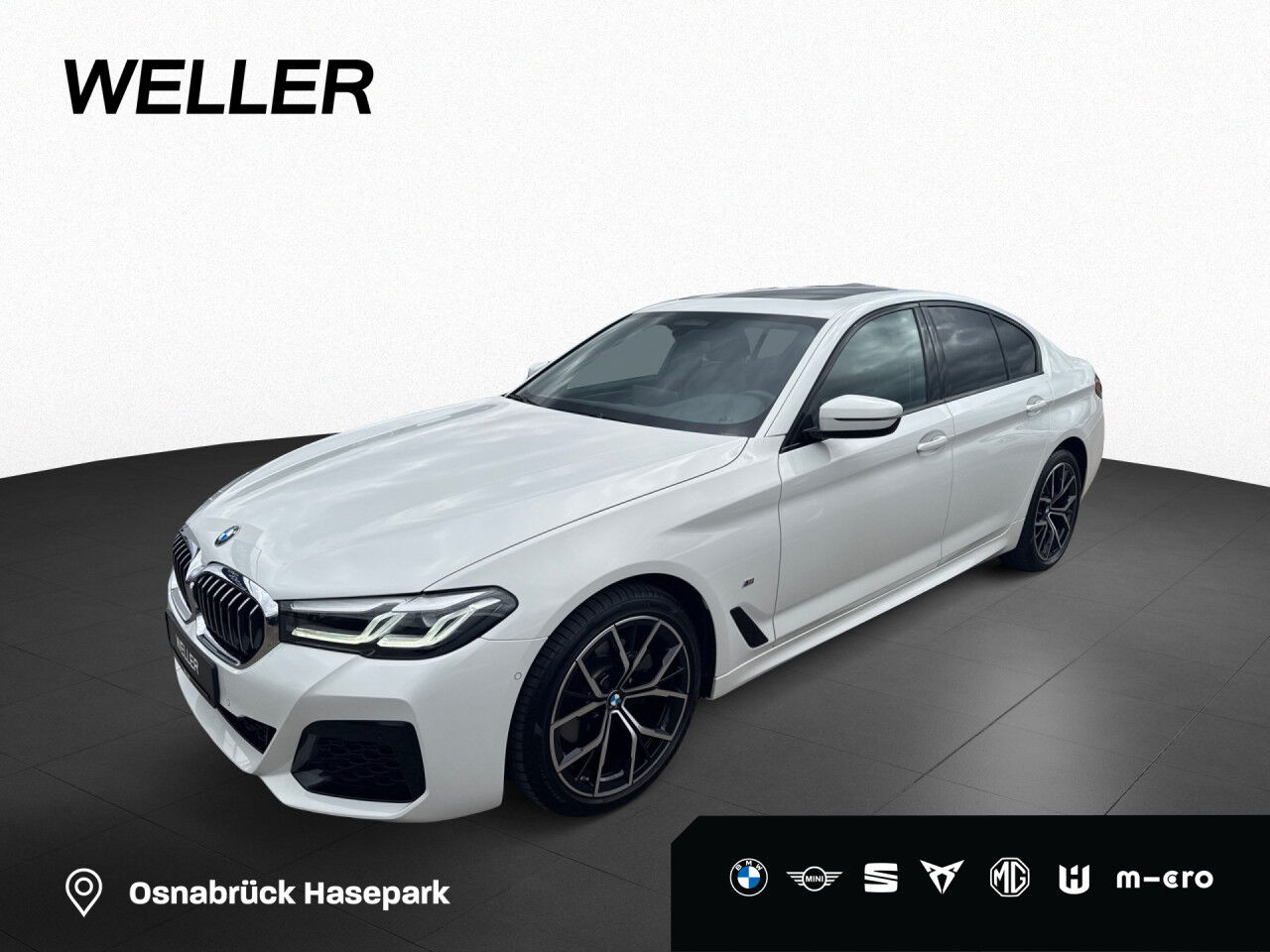 BMW 520d Limo M SPORT LiveProf Stop&Go RFK GSD 19" LED