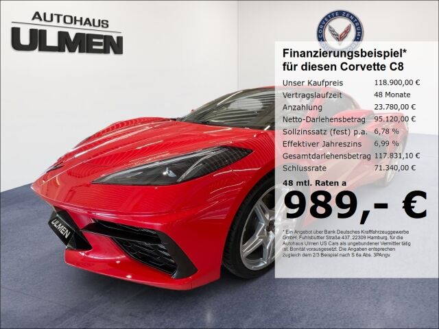 Corvette C8 Stingray 3LT Voll +?5.000,- Inzahlungnahme-Pr