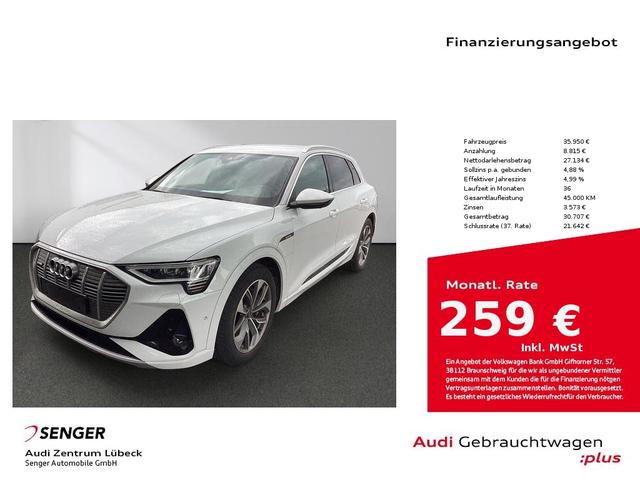 Audi e-tron 50 S line quattro Navi Matrix AHK Luftfe.
