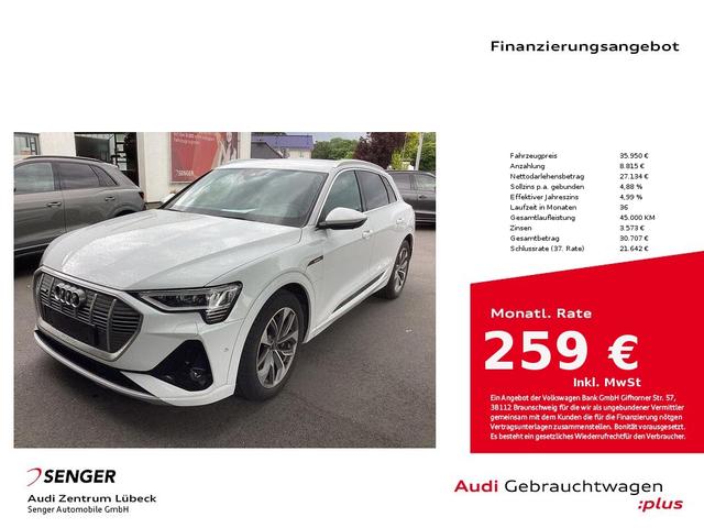 Audi e-tron 50 S line quattro Navi Matrix AHK Luftfe.
