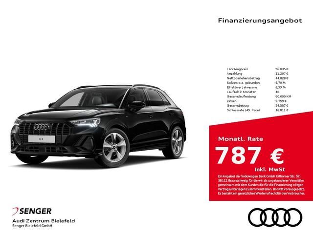 Audi Q3 S line 35 TDI Optikpaket LED Sitzheizung