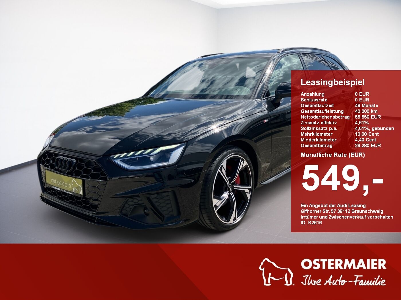 Audi A4 Avant S-LINE 40TDI190PS.STRONIC.LED.NAVI.PANO