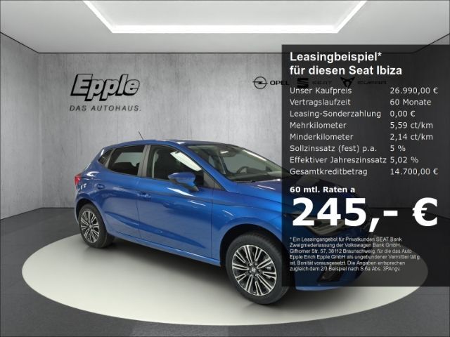 Seat Ibiza Style Edition 1.0 TSI Navi Digitales Cockp