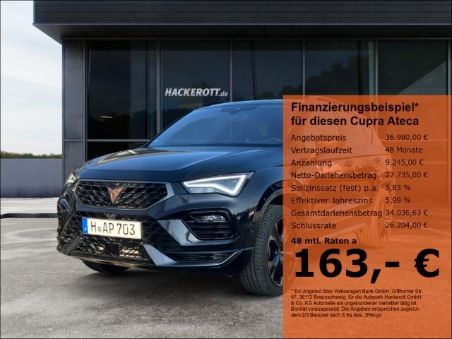 Cupra Ateca 2.0 TSI 140 KW (190 PS) 7-GANG DSG 4 Drive