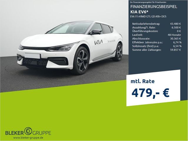 Kia EV6 77.4 RWD GTL GD ASS+ DES