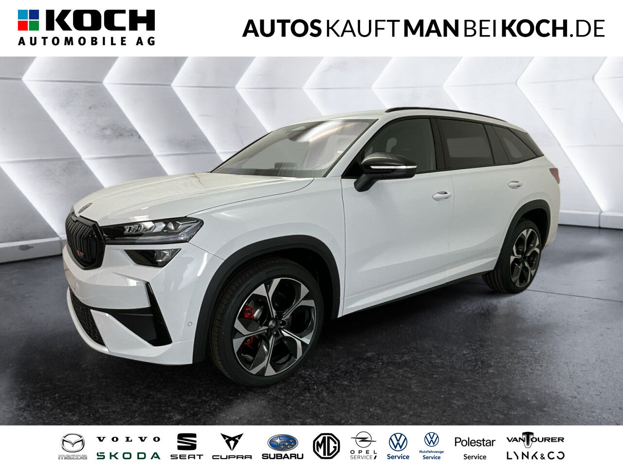 SKODA Kodiaq 2.0 TSI DSG RS 4x4 PANO STDHZ NAVI AHK ACC