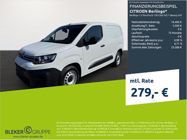 Citroen Berlingo KW Berlingo M PureTech 130 Club EAT