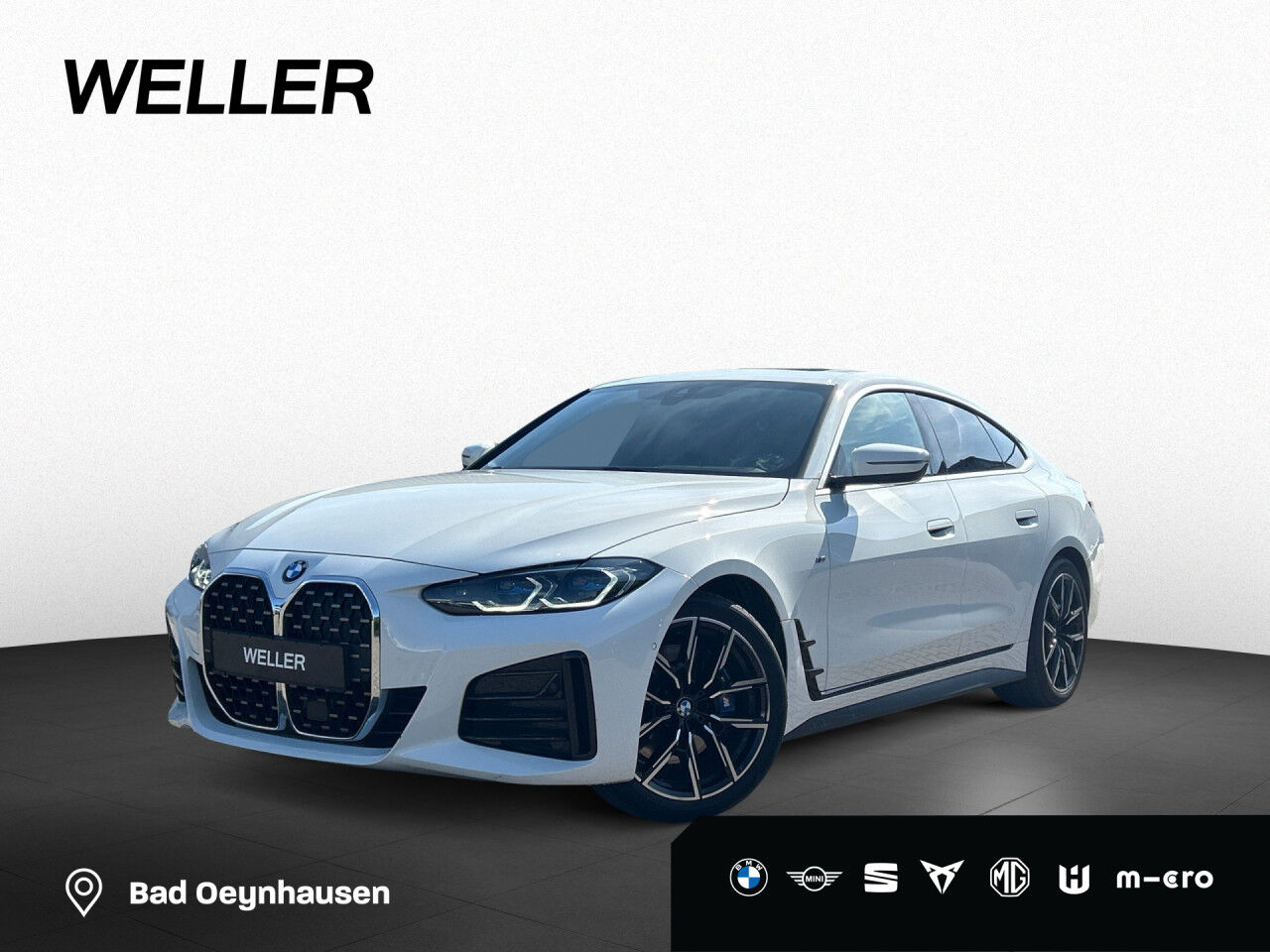 BMW 430i Gran Coupe M Sport St+Go 19" HUD Laser GSD