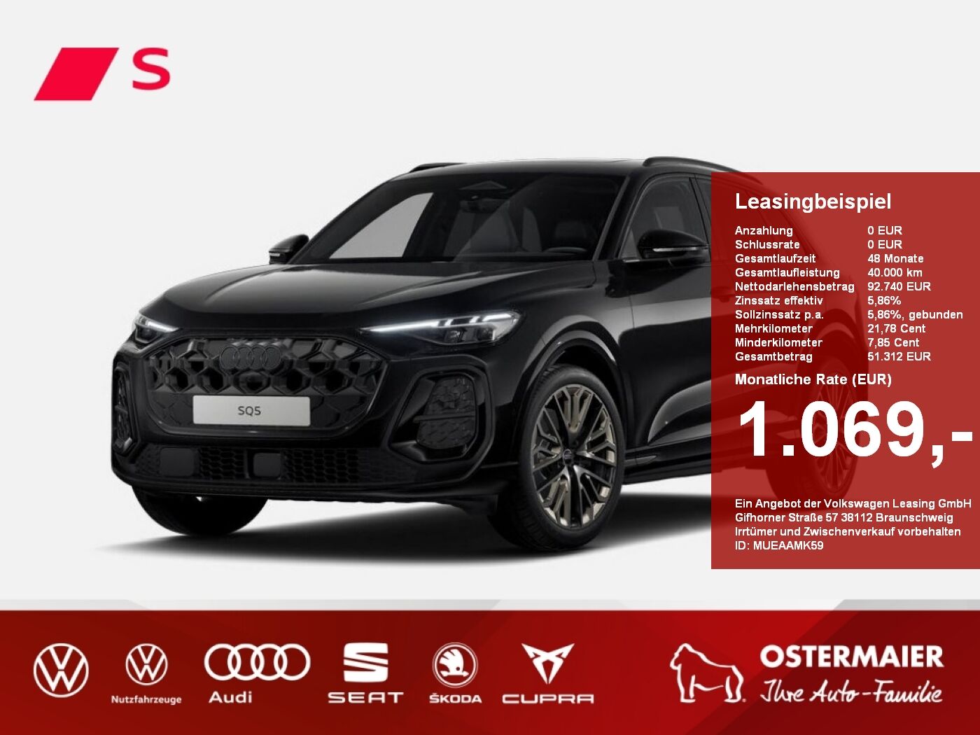 Audi SQ5 SUV TFSI 376PS,AHK,PANO,StHz,NAVI,PDC,KAMERA