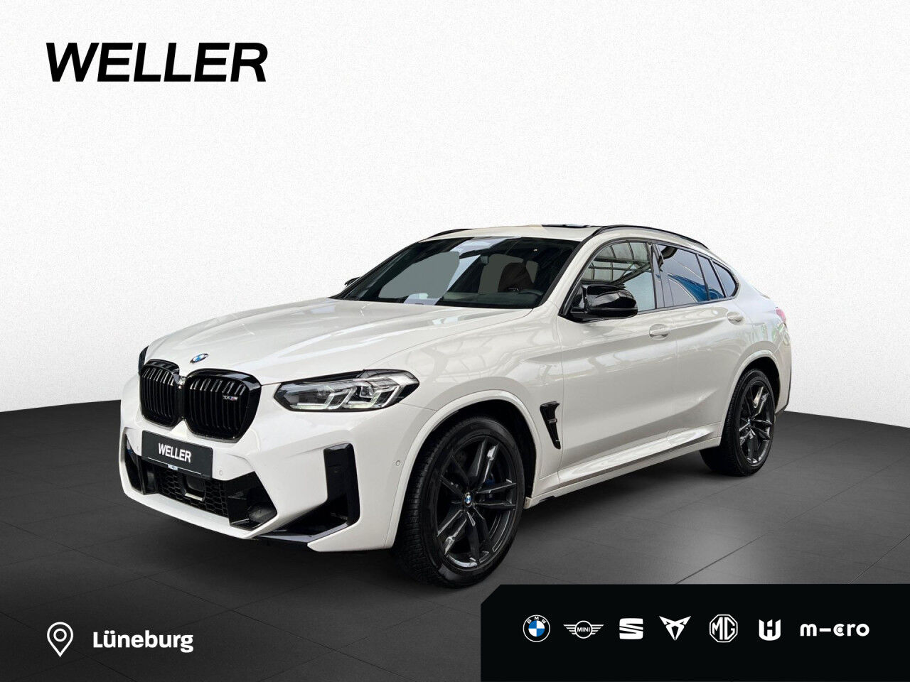 BMW X4M Competition LiCoPro AHK Pano adap.LED HUD Navi
