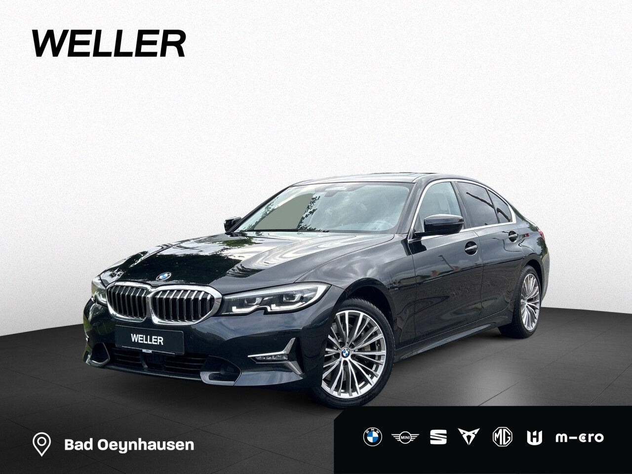 BMW 330i A LUX LiCPr 18" GSD MEM LED Hifi SpoSi DaPr