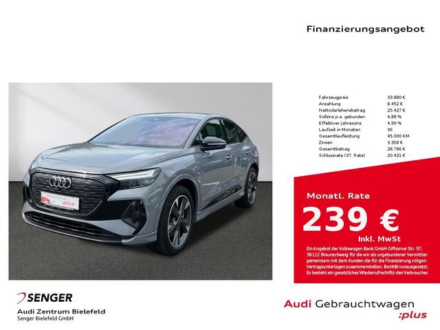 Audi Q4 e-tron Sportback 40 MMI LED Kamera Audi Conn.