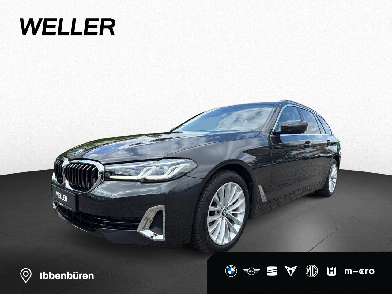 BMW 520d Touring Luxury Line AHK HUD HiFi Laser DAB