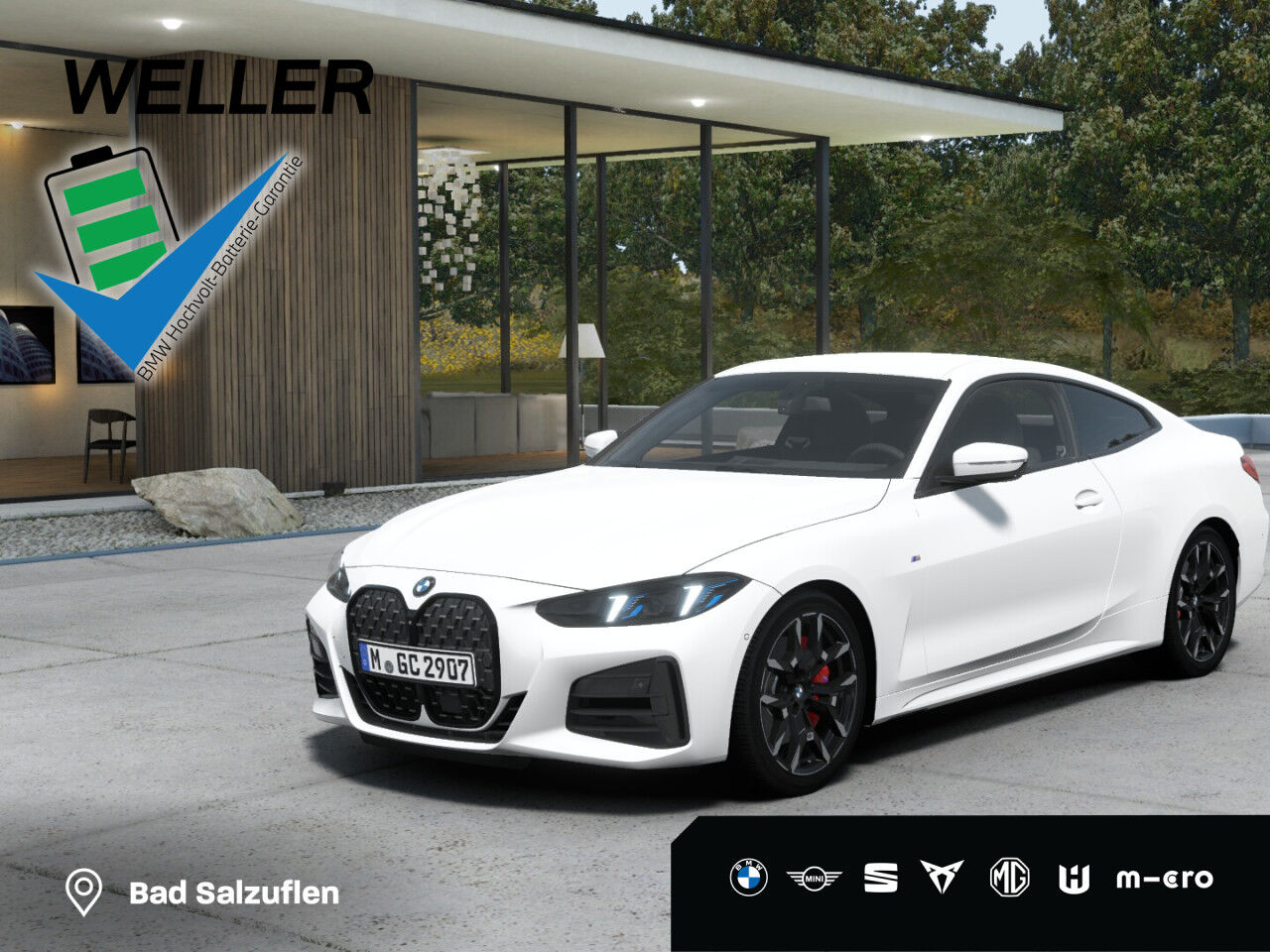 BMW 430d xDrive Coupé MSportPro, ACC, HUD Sportpaket