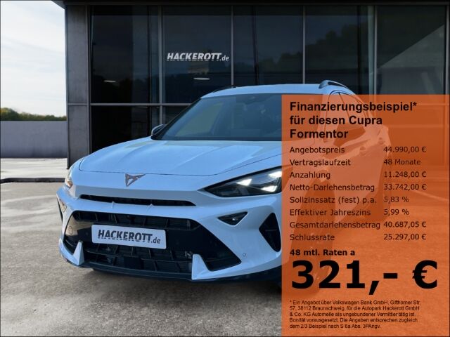 Cupra Formentor 1.5 e-Hybrid 204 PS DSG GJR, Edge Pake