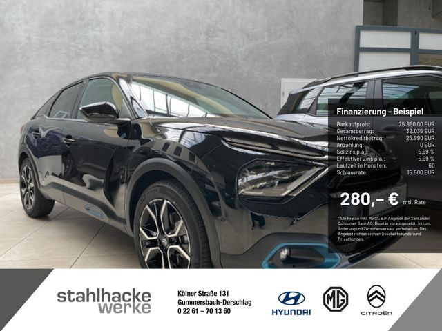 Citroen e-C4 Elektromotor 136 Shine SHZ ACC HUD LED 360°