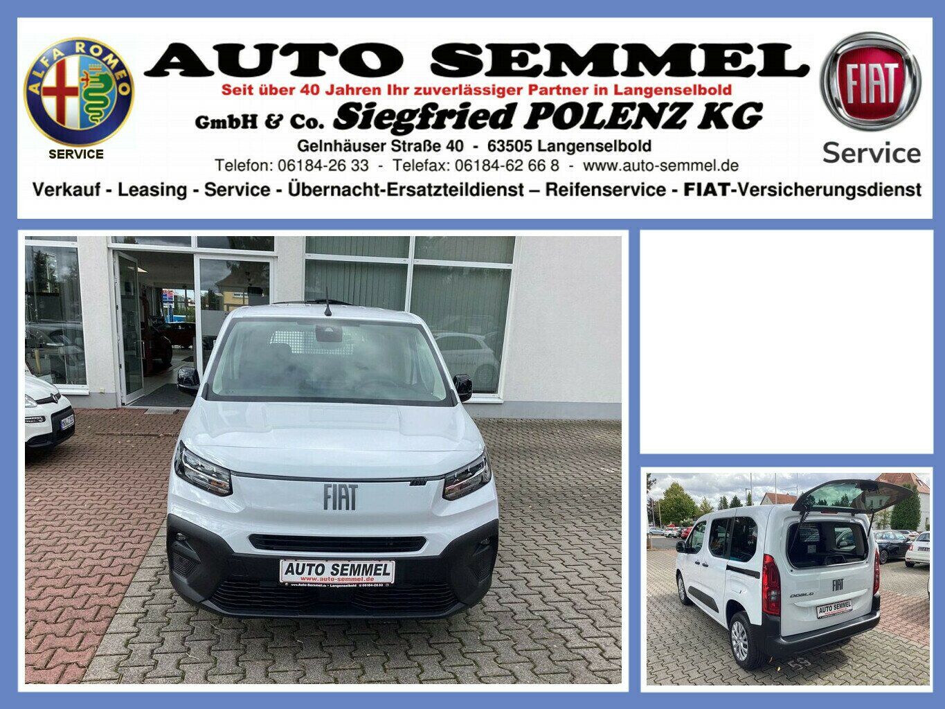 Fiat Doblo Kombi Blue HDI L1 130PS