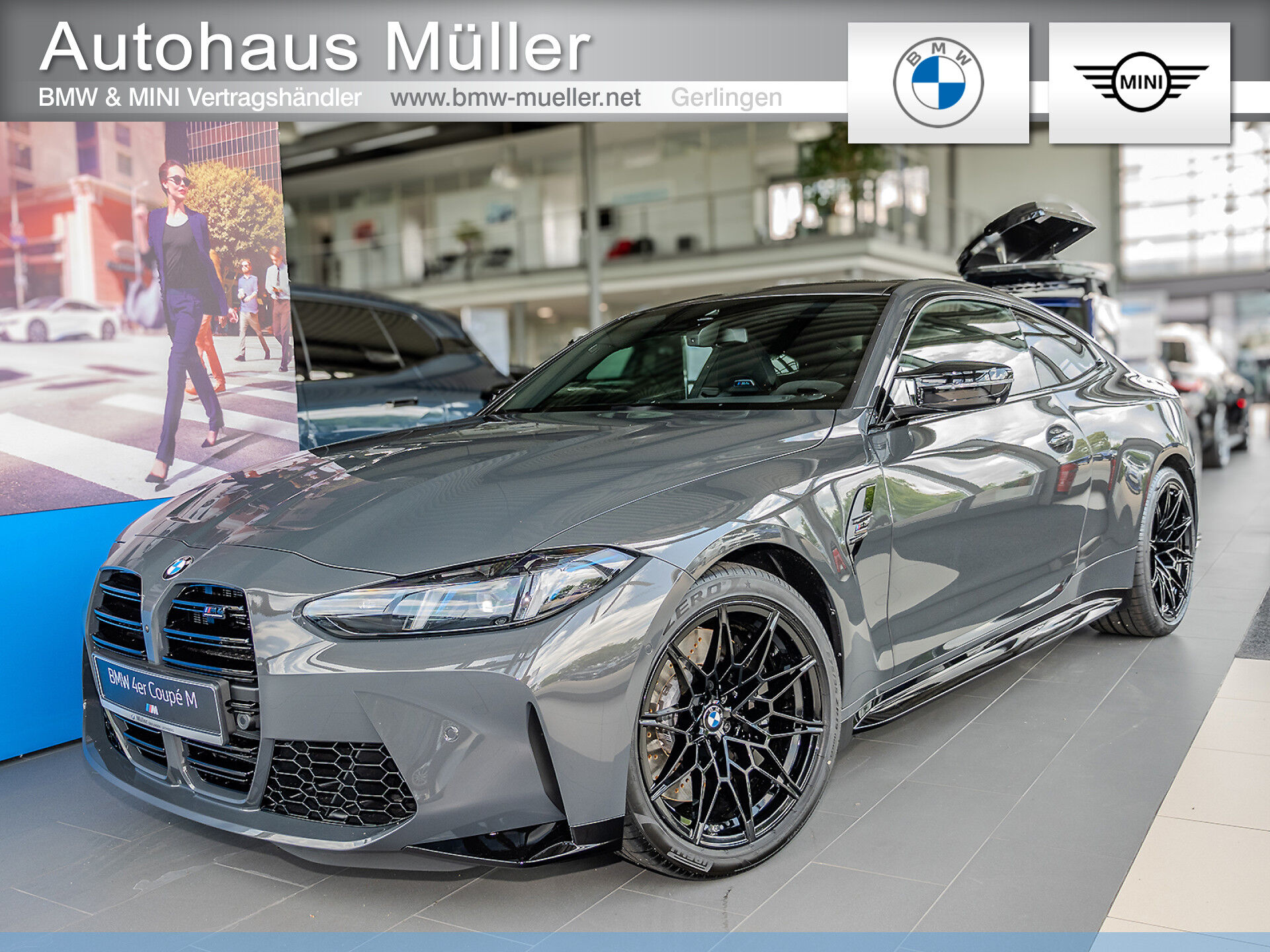 BMW M4 xDrive INDIVIDUAL Merino Sitzlüftung HUD 360