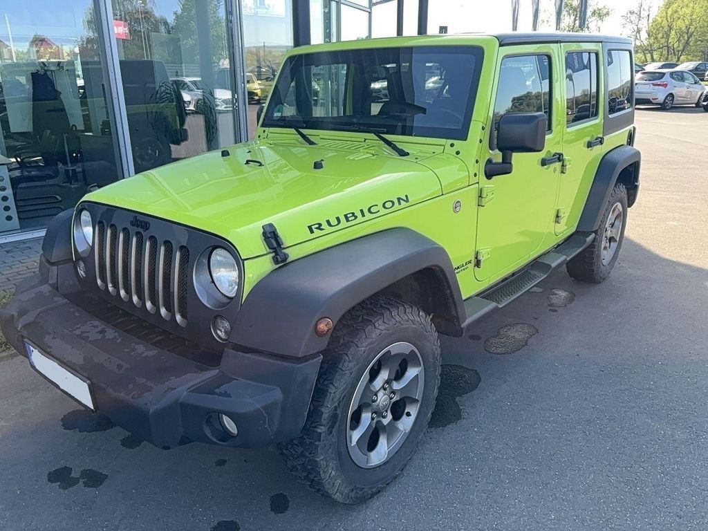 JEEP Wrangler Rubicon UNFALLFREI+Scheckheft+Nav+LEDER