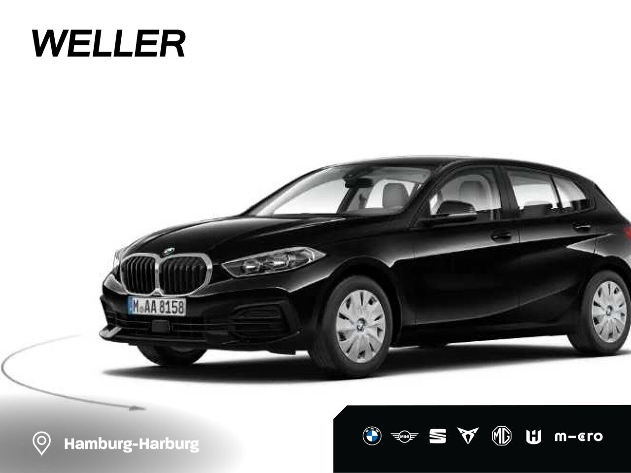 BMW 118i Aut. Advantage Pano,LED,Navi,Tempo,SHZ,PDC