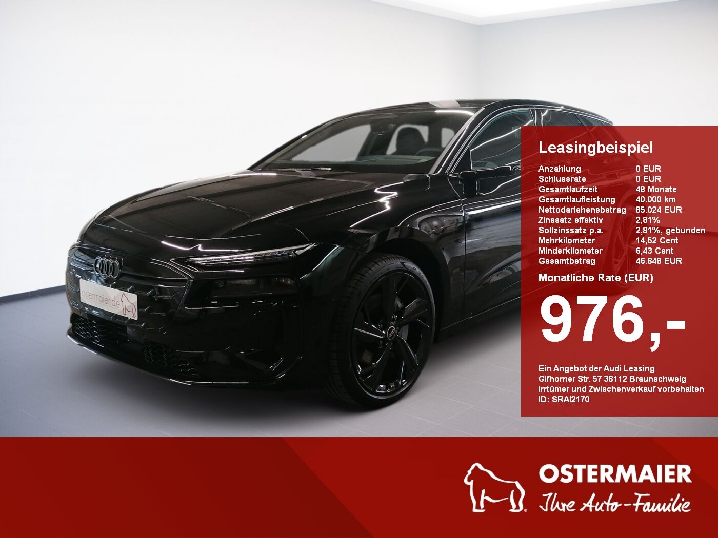 Audi A6 Avant e-tron performance 270 kW 21Alu.Pano.B&