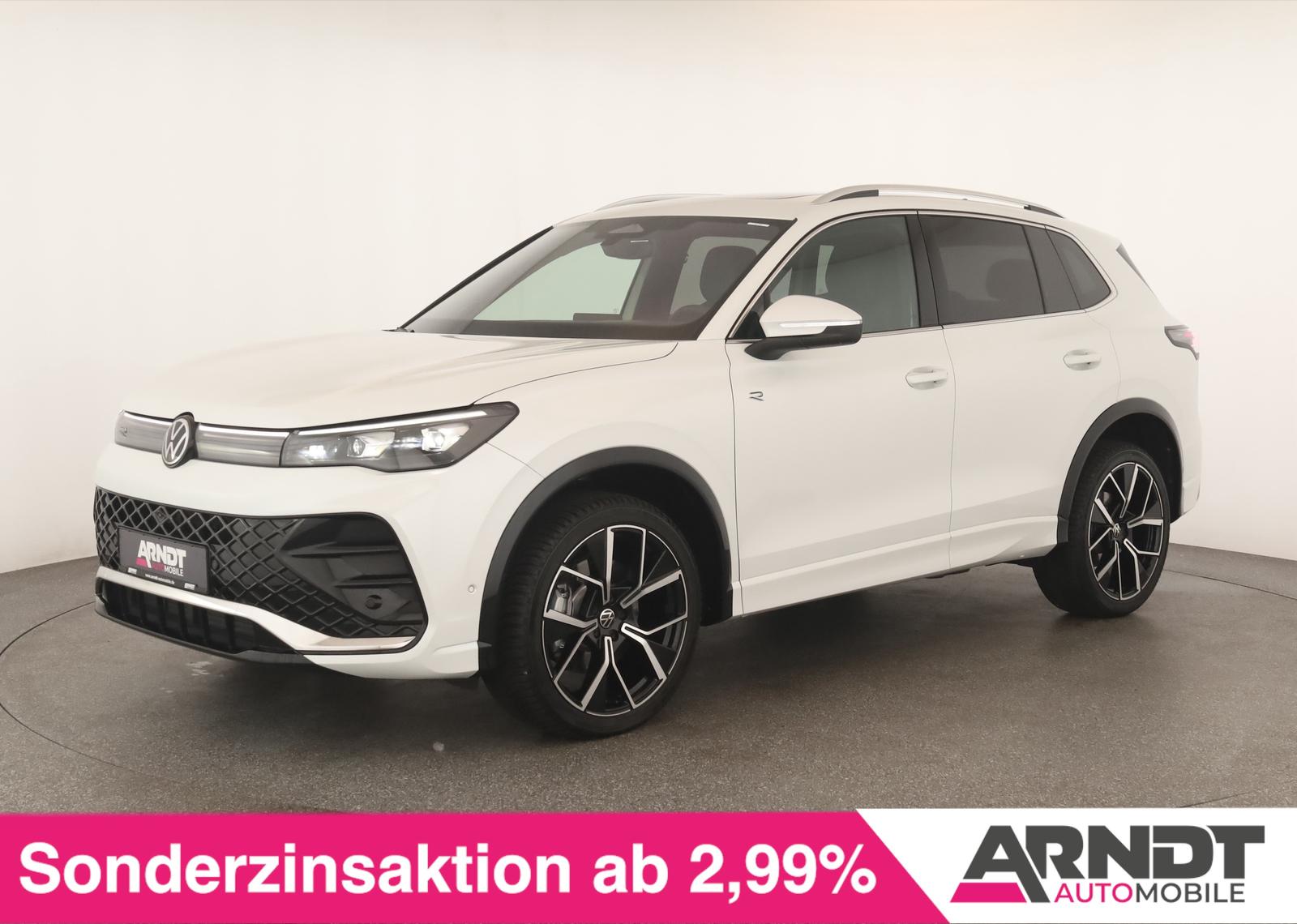 VW Tiguan 2.0 TDI 4M DSG R-Line Pan HUD HK STHZ 360