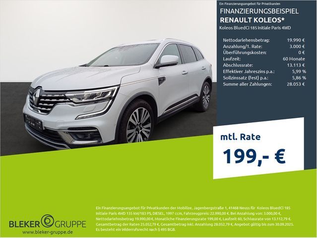 Renault Koleos BluedCi 185 Initiale Paris 4WD