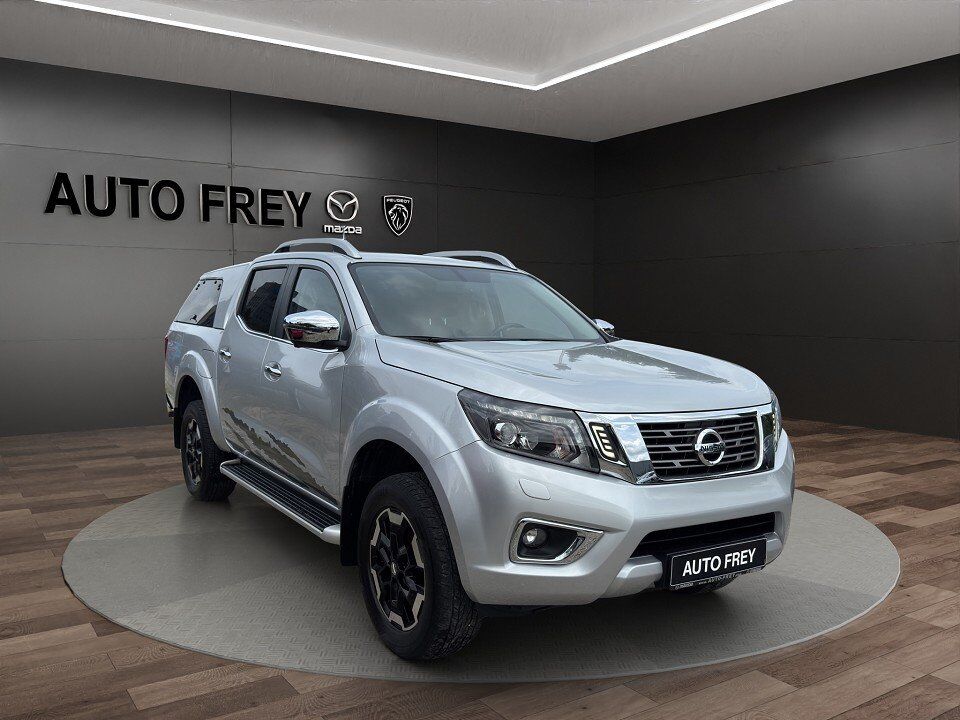 Nissan Navara 2.3-D 4x4 Automatik Tekna Double-Cap+HARDTOP+AHK+LEDER+NAVI+MWST.AUSWB.