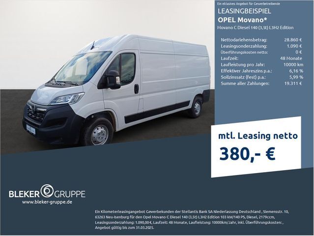 Opel Movano C Diesel 140 (3,5t) L3H2 Edition