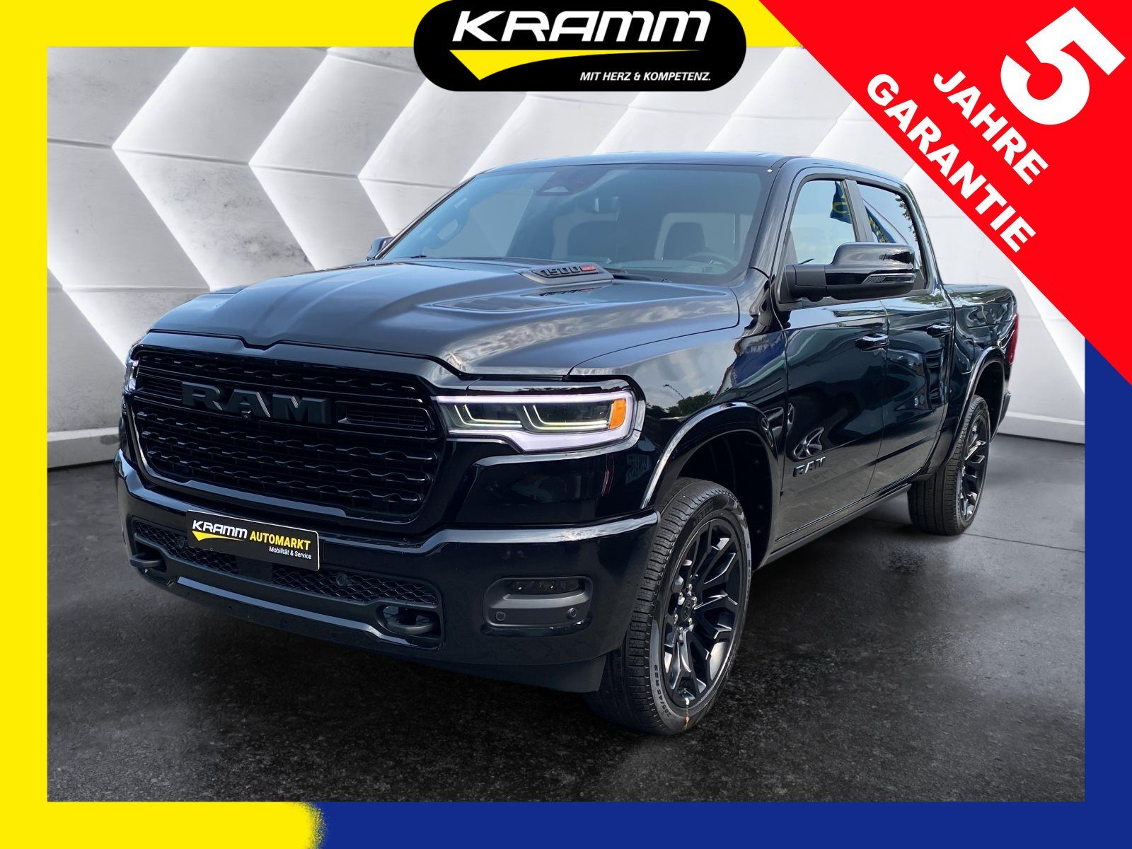 Dodge RAM 1500 Limited Night Crew Cab 2025 3.0 L6 HO Head Up