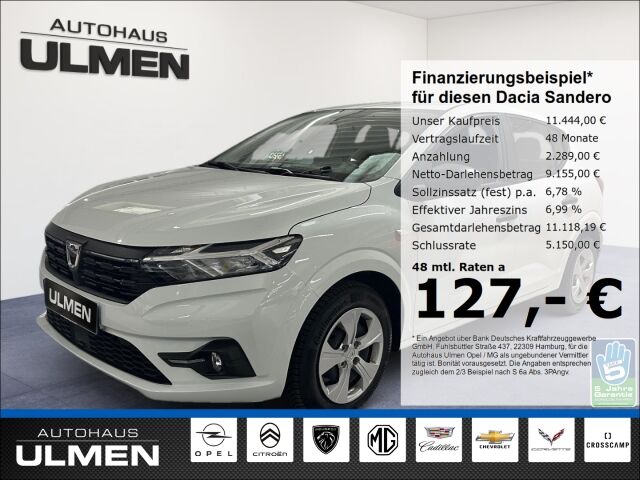 Dacia Sandero III Essential 1.0 TCe 90 Touch-Radio+BT