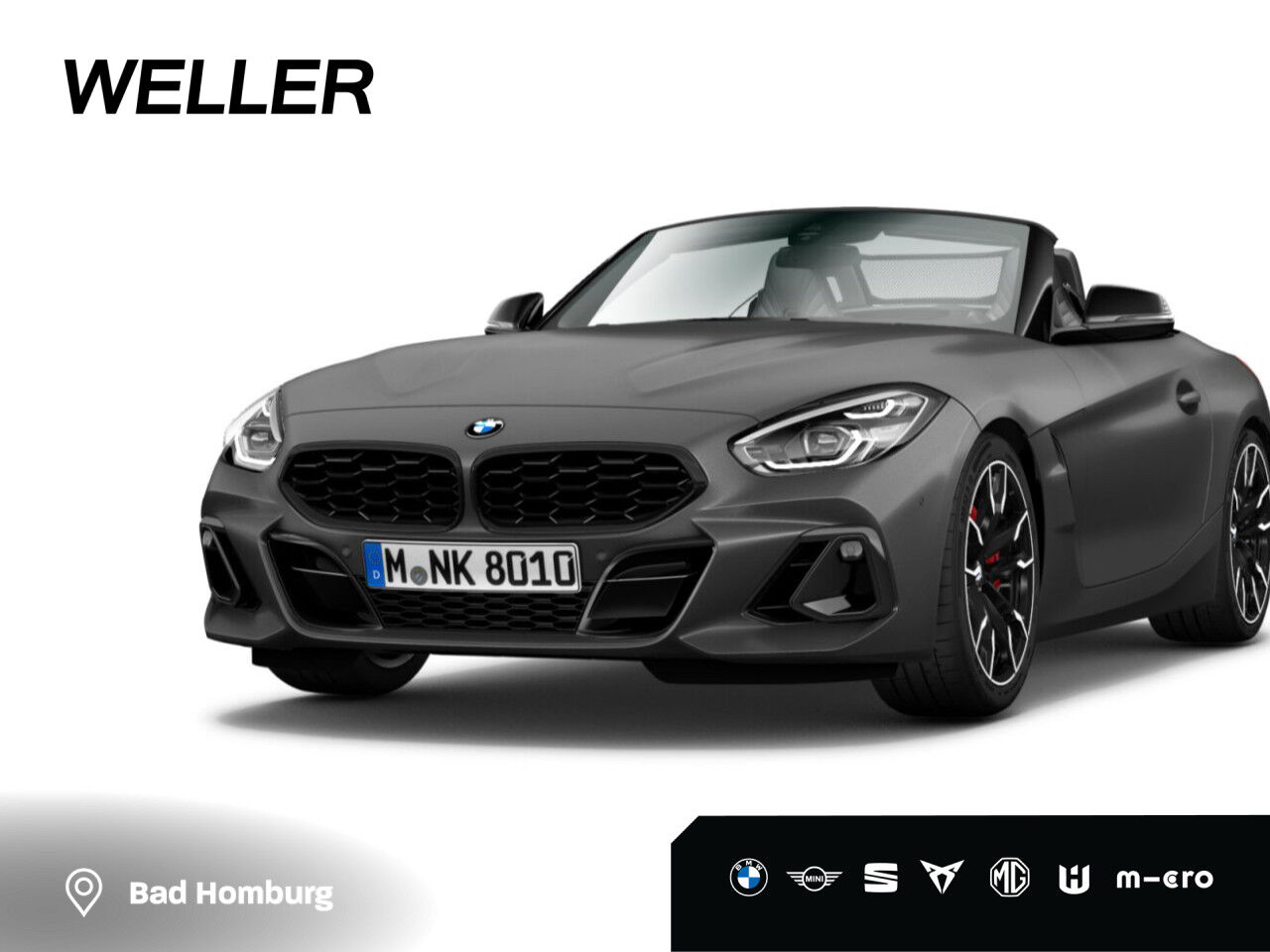 BMW Z4 M40i Innov PureImpl ParkAss DrivAss HuD HK Navi