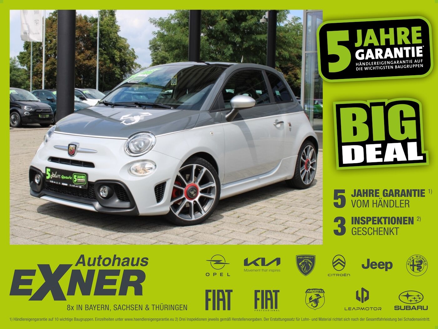 Abarth 500 1.4 T-Jet 16V 595 TURISMO Navi, Schiebedach