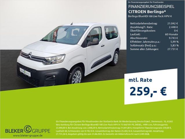 Citroen Berlingo BlueHDi 100 Live Pack MPV M