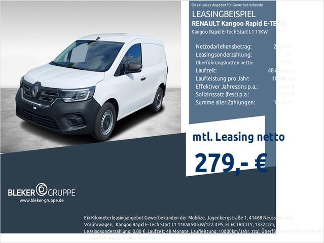 Renault Kangoo E-TECH Kangoo Rapid E-Tech Start L1 11KW