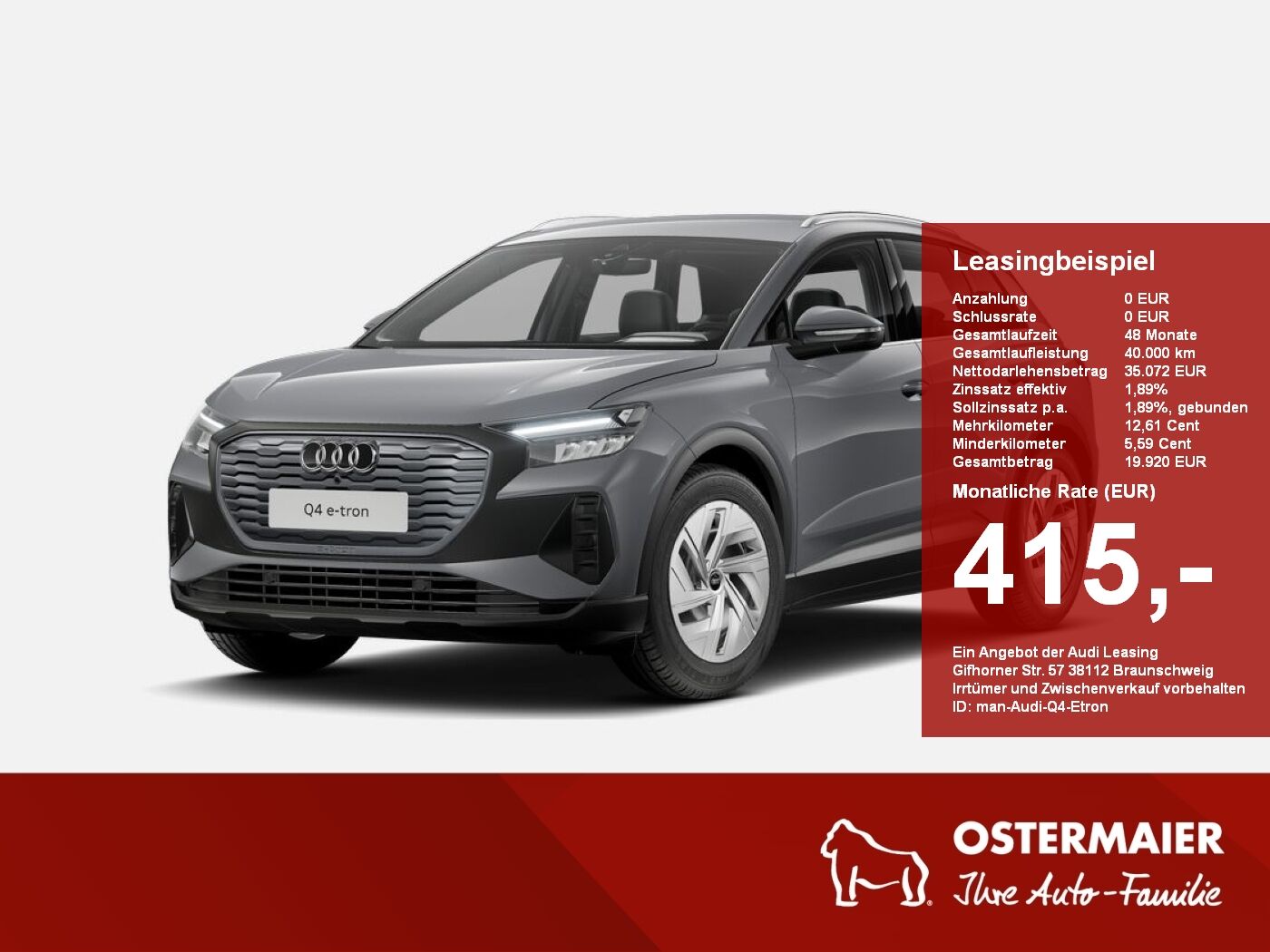 Audi Q4 40 e-tron 150 kW