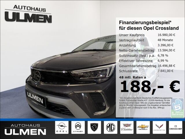 Opel Crossland Elegance 1.2 Turbo Navi-Link-Tom AHK F