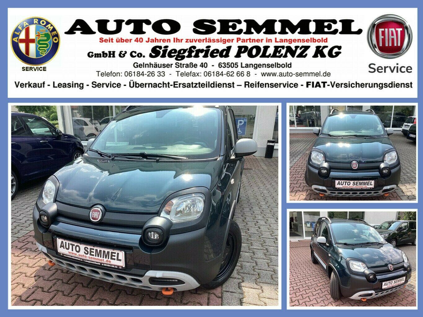Fiat Panda 1.0 Hyb. Garmin