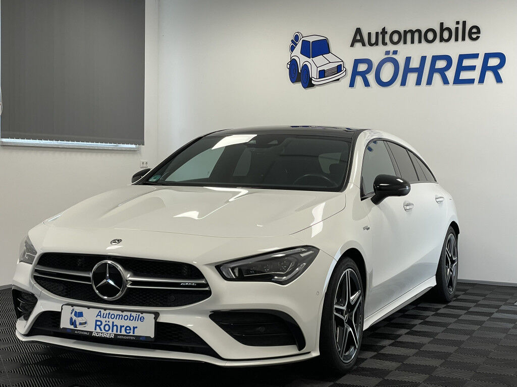 Mercedes-Benz CLA 35 AMG Shooting Brake Night Pano 360° Distro