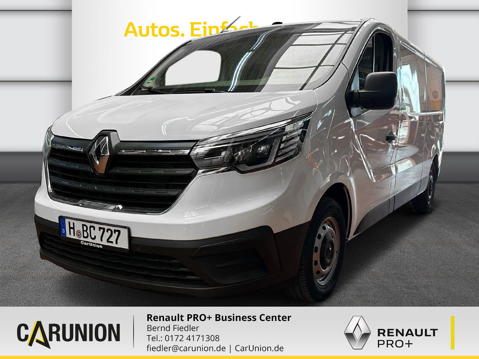 Renault Trafic Lkw Komfort L2H1 3,1t Blue dCi 130