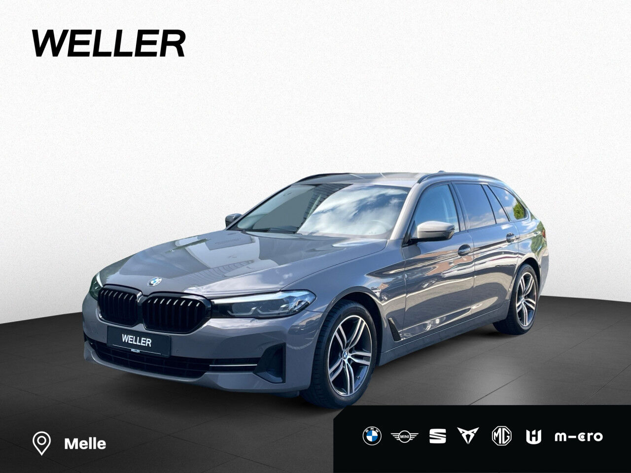 BMW 520d Tou. ShadowLine AHK PA LiveCPro AG SHZ 18"